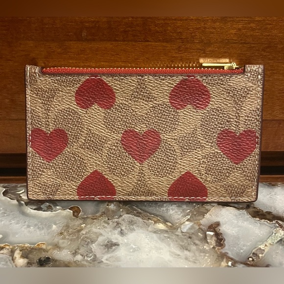 Coach Heart Wallet! - Picture 1 of 5